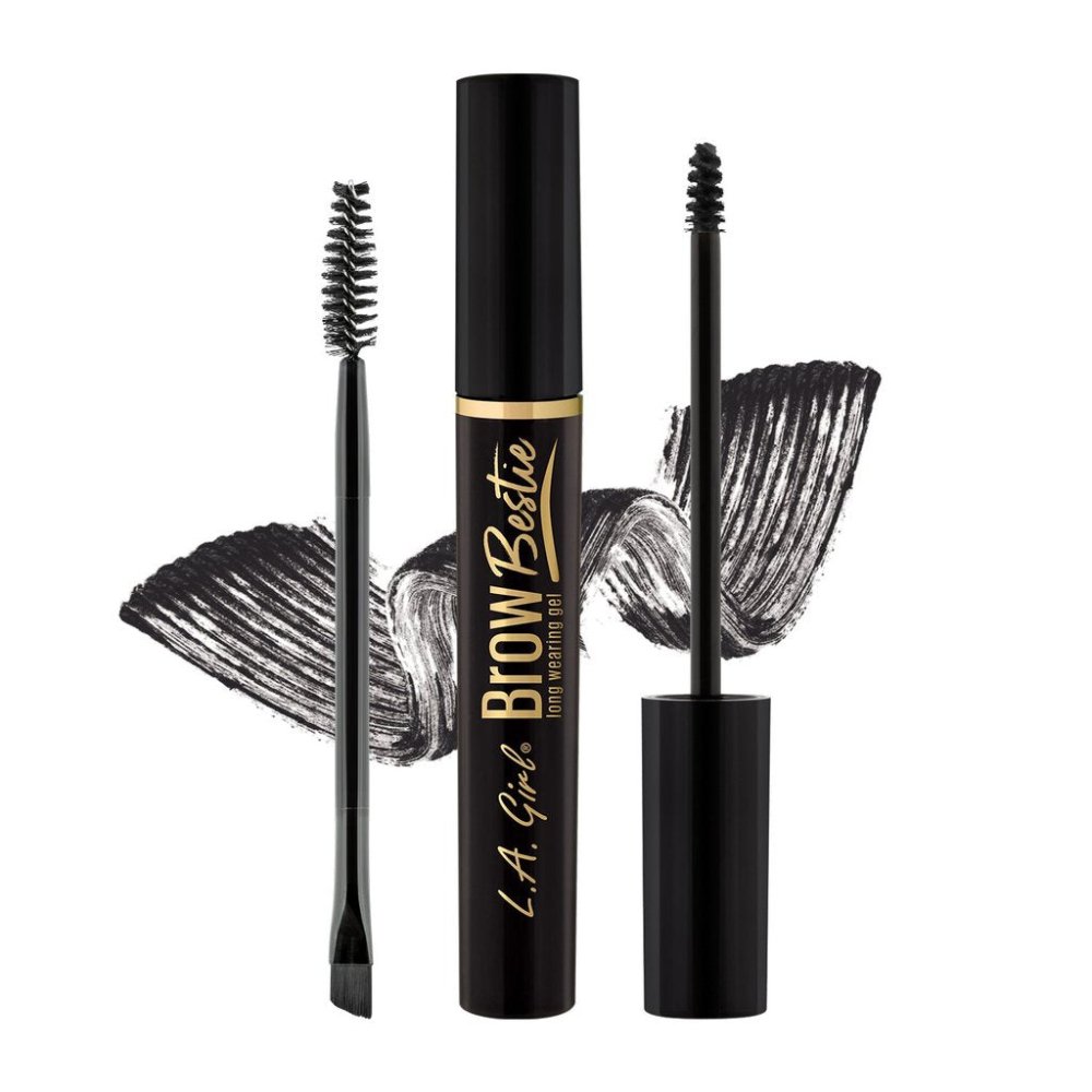 Glamour Us_L.A. Girl_Makeup_Brow Bestie Long Wearing Eyebrow Gel Kit_Soft Black_GBG385 The best affordable Latina and Mexican makeup, beauty and cosmetics supply store in Chula Vista, San Diego