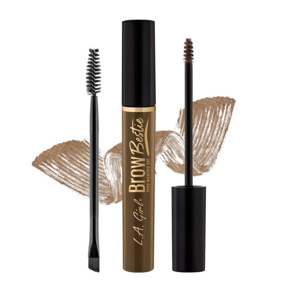 Glamour Us_L.A. Girl_Makeup_Brow Bestie Long Wearing Eyebrow Gel Kit_Soft Brown_GBG382 The best affordable Latina and Mexican makeup, beauty and cosmetics supply store in Chula Vista, San Diego