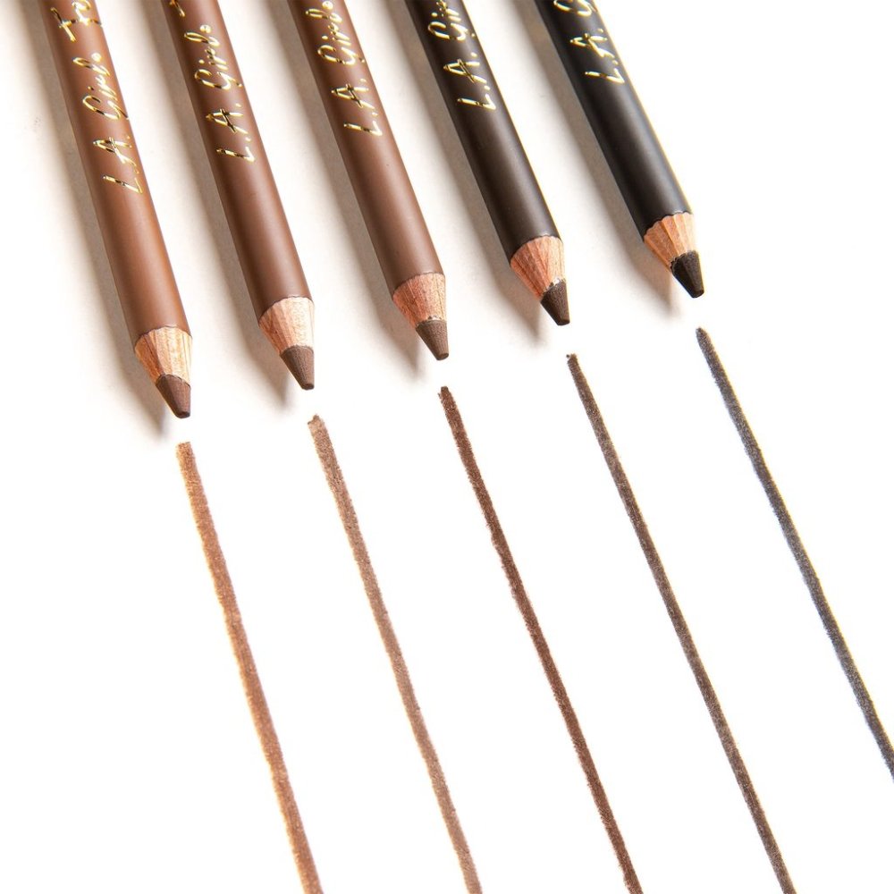 Glamour Us_L.A. Girl_Makeup_Featherlite Eyebrow Shaping Powder Pencil_Dark Blonde_GBP391 The best affordable Latina and Mexican makeup, beauty and cosmetics supply store in Chula Vista, San Diego