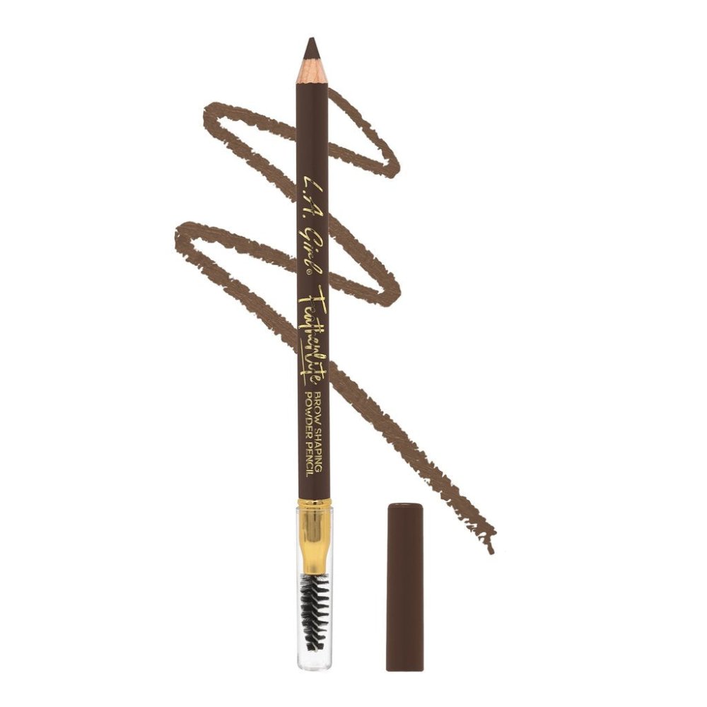 Glamour Us_L.A. Girl_Makeup_Featherlite Eyebrow Shaping Powder Pencil_Soft Brown_GBP392 The best affordable Latina and Mexican makeup, beauty and cosmetics supply store in Chula Vista, San Diego