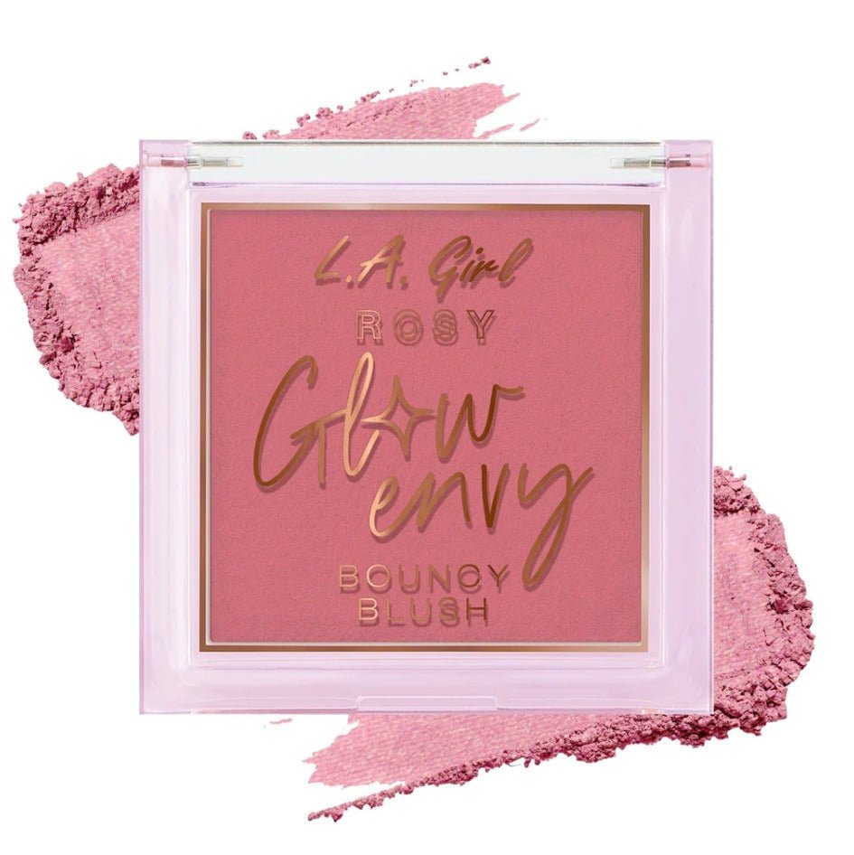 Glamour Us_L.A. Girl_Makeup_Glow Envy Bouncy Bronzer, Blush &amp; Highlighter_Rosy Glow_G97888
