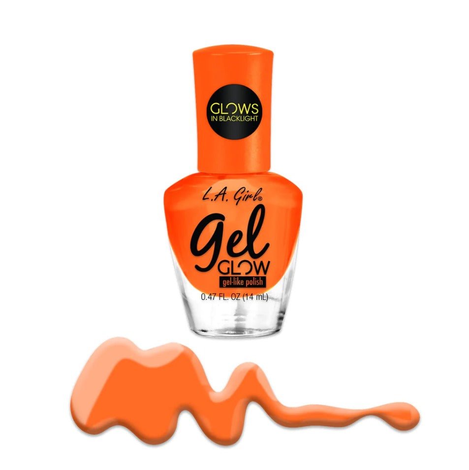 Glamour Us_L.A. Girl_Nails_Glow Gel Like Nail Polish_Flickering Flame_GNL738 The best affordable Latina and Mexican makeup, beauty and cosmetics supply store in Chula Vista, San Diego