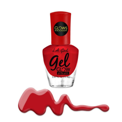 Glamour Us_L.A. Girl_Nails_Glow Gel Like Nail Polish_Vamp Blood_GNL737 The best affordable Latina and Mexican makeup, beauty and cosmetics supply store in Chula Vista, San Diego