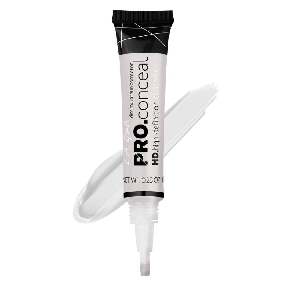 Glamour Us_L.A. Girl_Makeup_HD PRO Concealer_Flat White Corrector_GC968 The best affordable Latina and Mexican makeup, beauty and cosmetics supply store in Chula Vista, San Diego