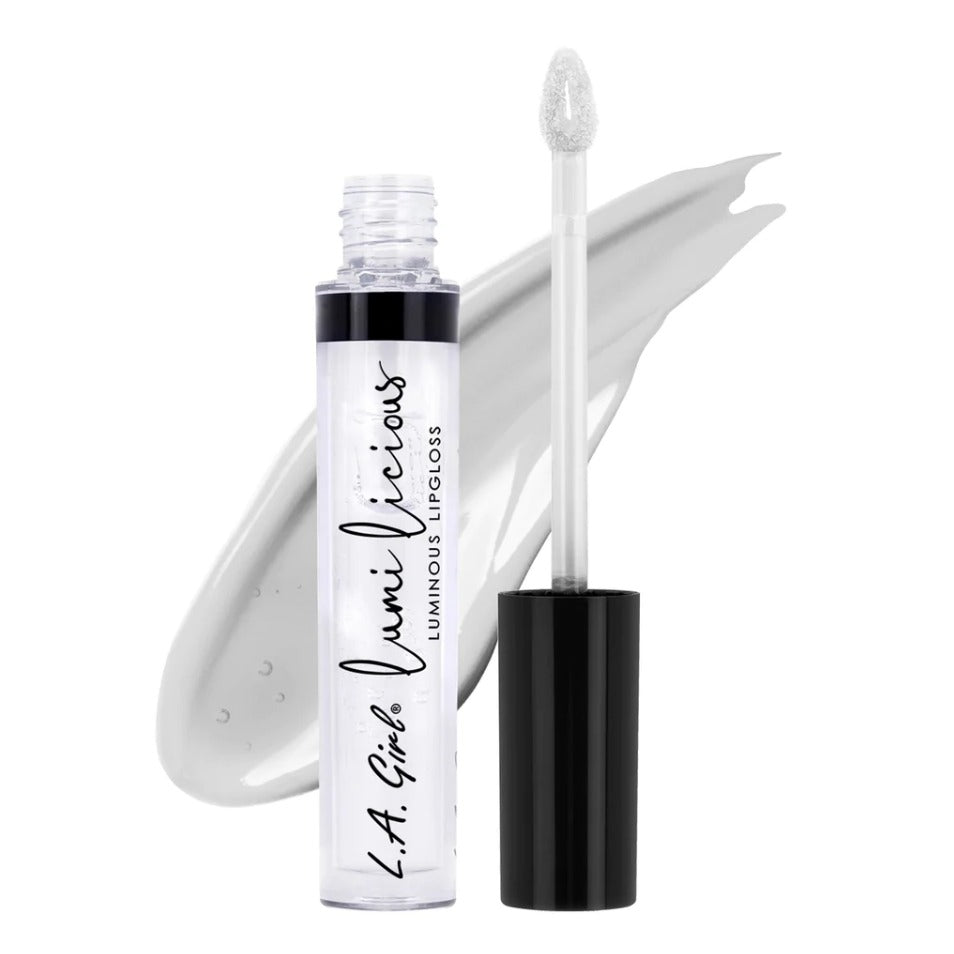 Glamour Us_L.A. Girl_Makeup_Lumilicious Lipgloss_Breathless (Clear)_GLG940 The best affordable Latina and Mexican makeup, beauty and cosmetics supply store in Chula Vista, San Diego