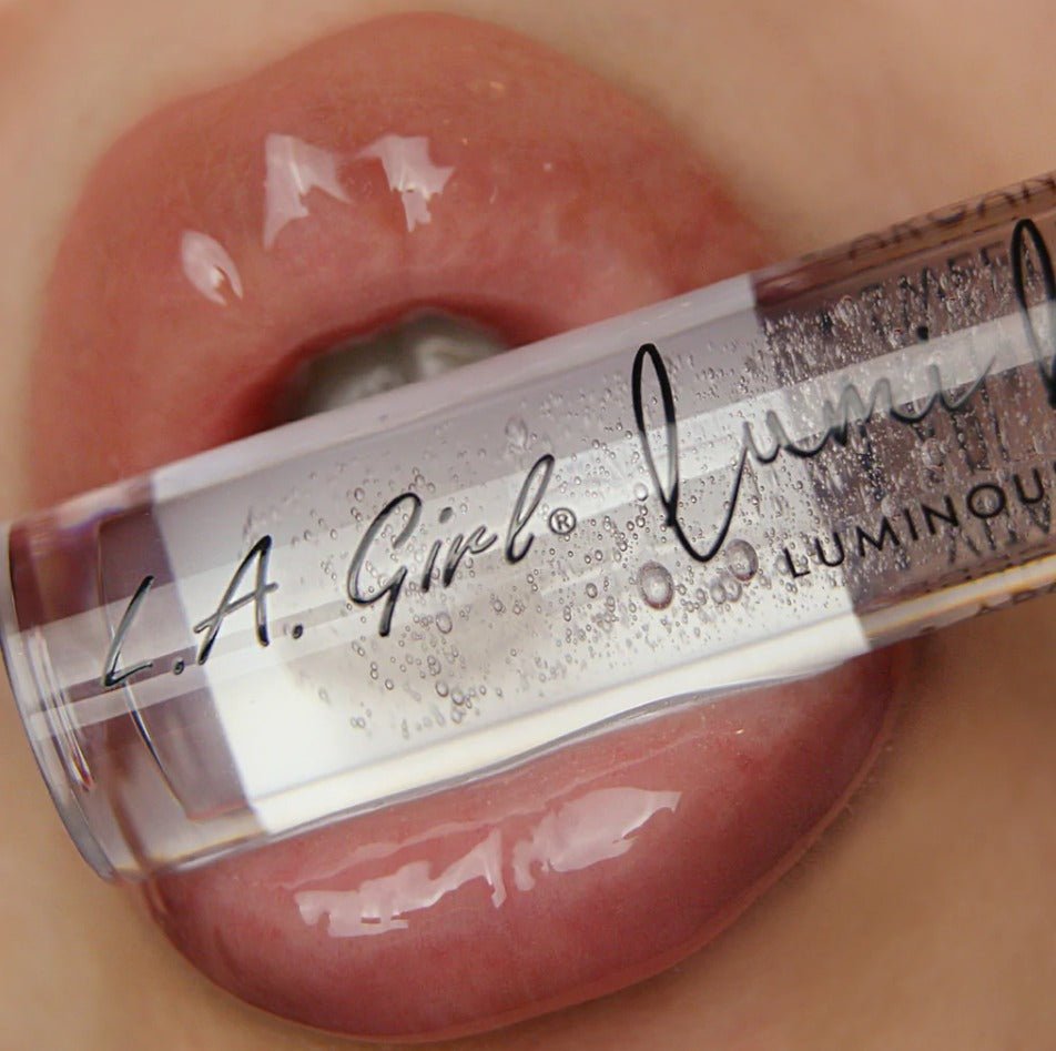 Glamour Us_L.A. Girl_Makeup_Lumilicious Lipgloss_Breathless (Clear)_GLG940 Latina makeup, beauty and skincare supply store Mexican makeup products