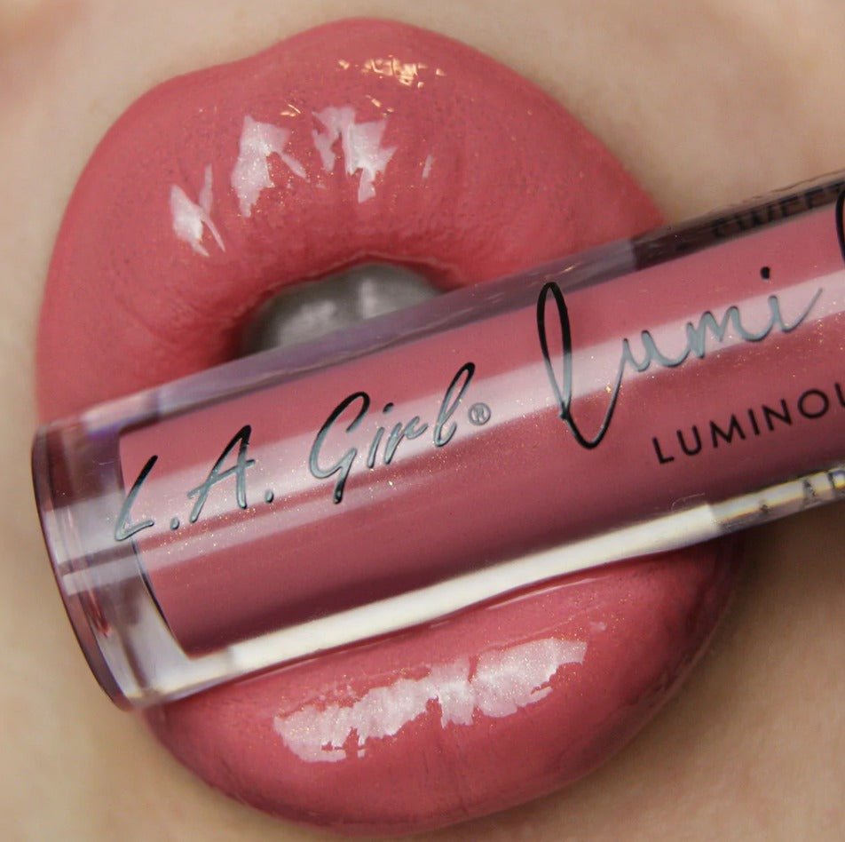 Glamour Us_L.A. Girl_Makeup_Lumilicious Lipgloss_Breathless (Clear)_GLG940 Latina makeup, beauty and skincare supply store Mexican makeup products