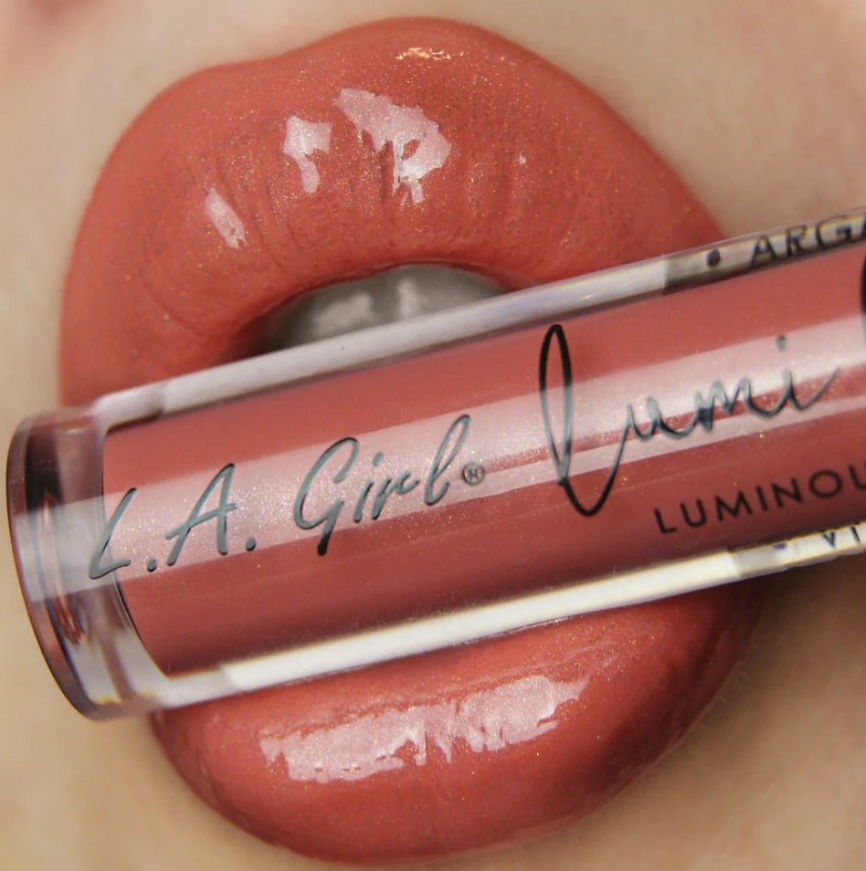 Glamour Us_L.A. Girl_Makeup_Lumilicious Lipgloss_Pillow Talk_GLG945 The best affordable Latina and Mexican makeup, beauty and cosmetics supply store in Chula Vista, San Diego