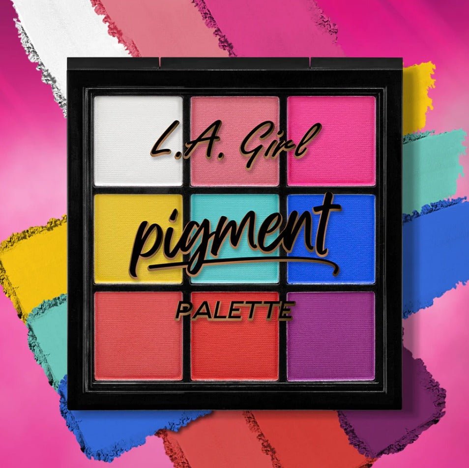 Glamour Us_L.A. Girl_Makeup_Pigment &amp; Glitter Palette_Volume 1_G96437