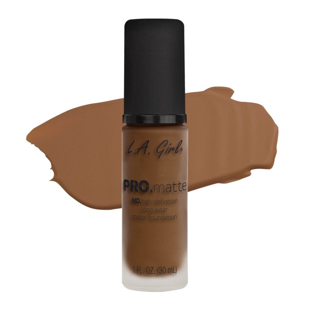 Glamour Us_L.A. Girl_Makeup_PRO Matte Foundation_Creamy Cocoa_GLM720 The best affordable Latina and Mexican makeup, beauty and cosmetics supply store in Chula Vista, San Diego