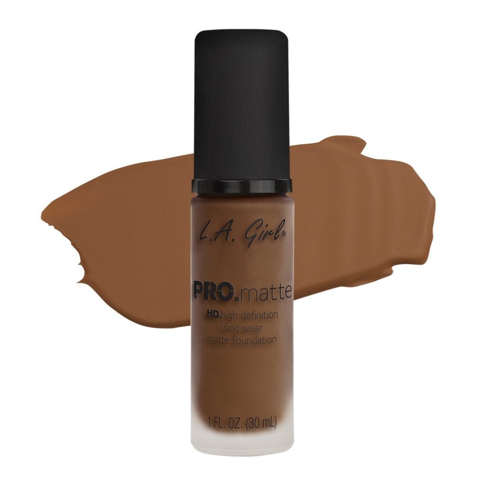 Glamour Us_L.A. Girl_Makeup_PRO Matte Foundation_Creamy Cocoa_GLM720 The best affordable Latina and Mexican makeup, beauty and cosmetics supply store in Chula Vista, San Diego