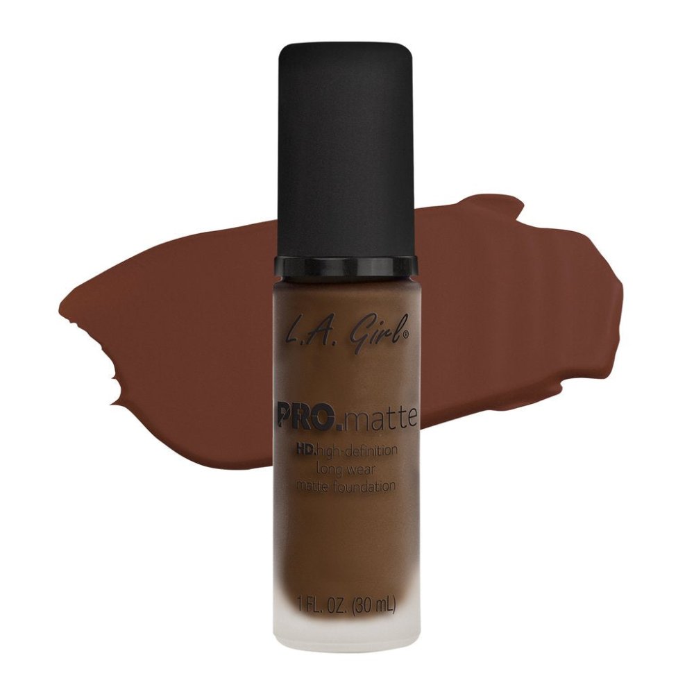 Glamour Us_L.A. Girl_Makeup_PRO Matte Foundation_Espresso_GLM723 The best affordable Latina and Mexican makeup, beauty and cosmetics supply store in Chula Vista, San Diego
