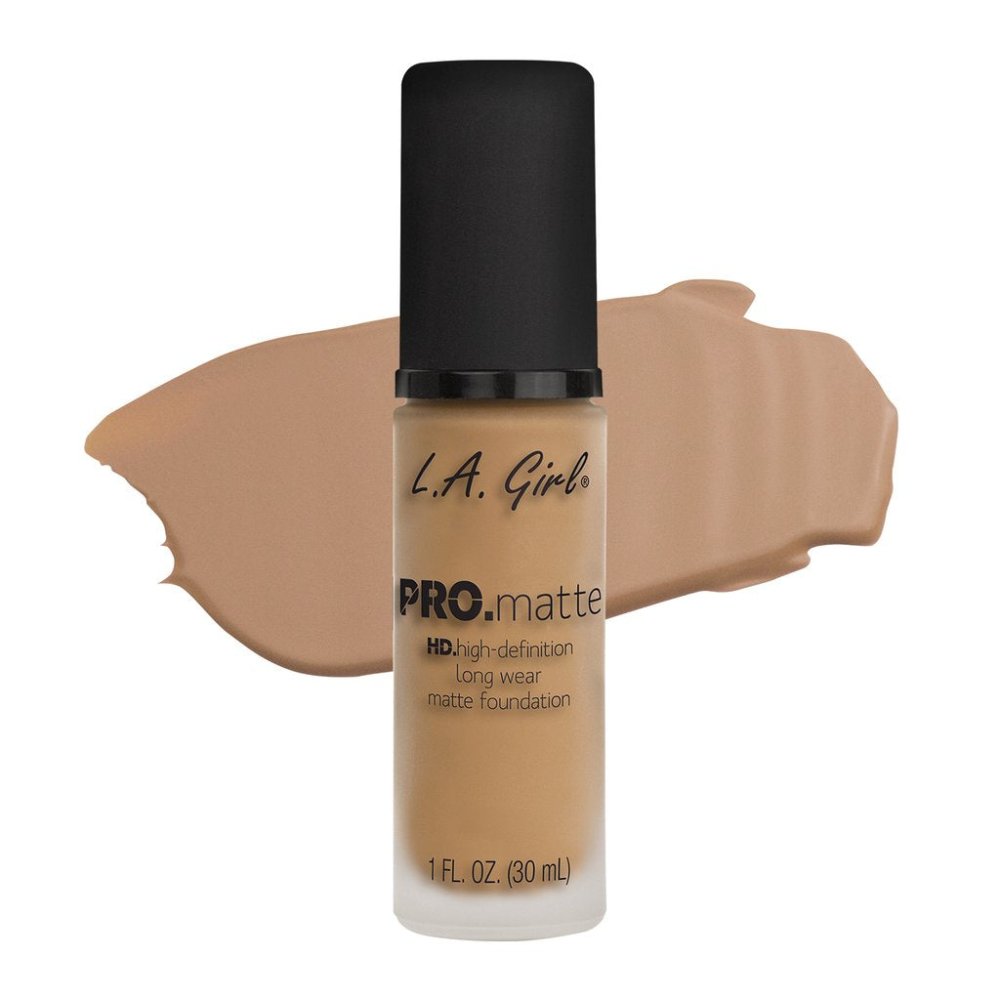 Glamour Us_L.A. Girl_Makeup_PRO Matte Foundation_Sandy Beige_GLM718 The best affordable Latina and Mexican makeup, beauty and cosmetics supply store in Chula Vista, San Diego