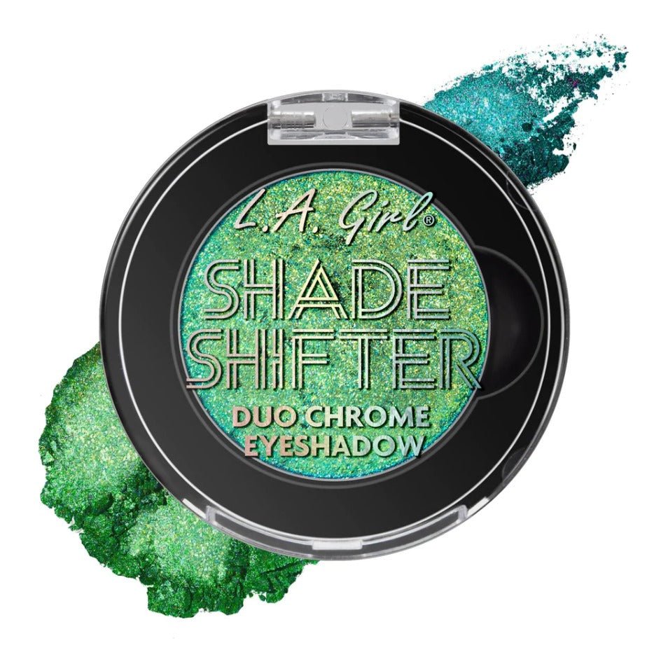 Glamour Us_L.A. Girl_Makeup_Shade Shifter Duo Chrome Eyeshadow_Jade_GES246
