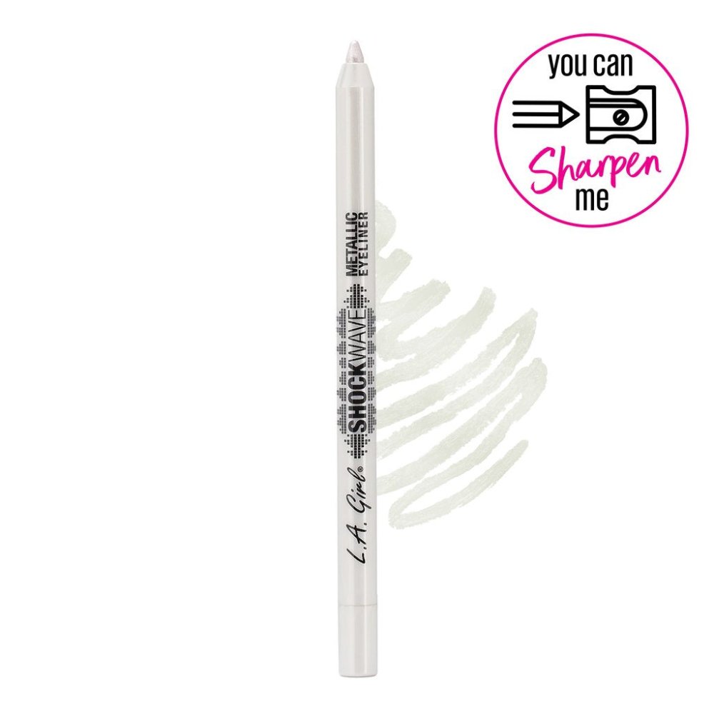Glamour Us_L.A. Girl_Makeup_Shockwave Eyeliner Pencil_Snowflake_GP755 The best affordable Latina and Mexican makeup, beauty and cosmetics supply store in Chula Vista, San Diego