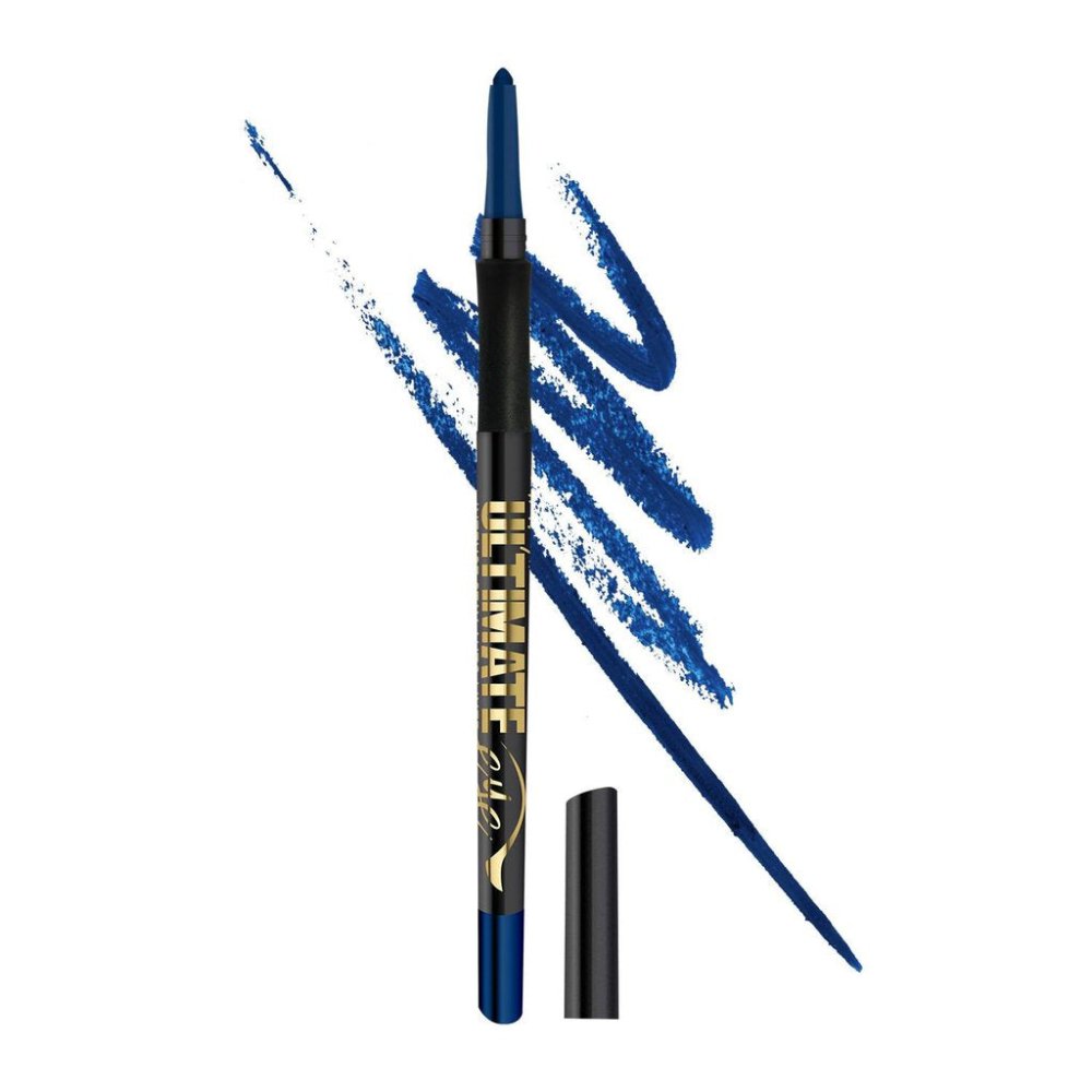 Glamour Us_L.A. Girl_Makeup_Ultimate Intense Stay Auto Eyeliner Pencil_Never Ending Navy_GP324 The best affordable Latina and Mexican makeup, beauty and cosmetics supply store in Chula Vista, San Diego
