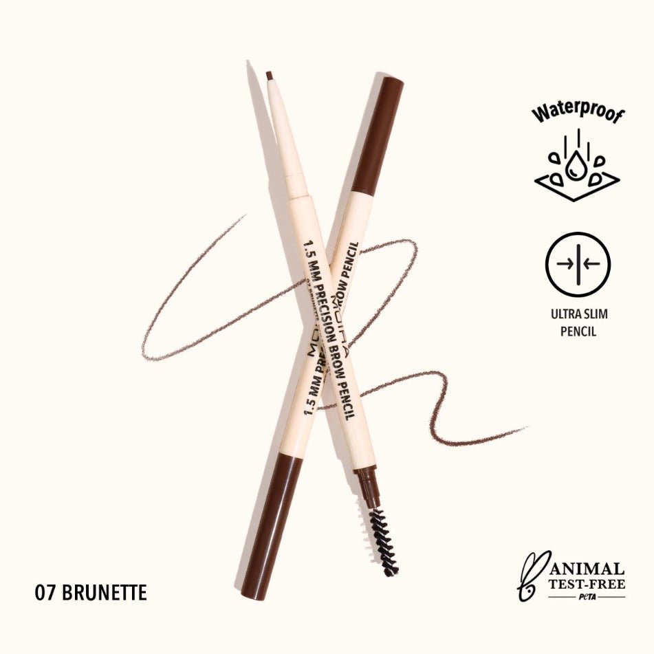 Glamour Us_Moira_Makeup_1.5 MM Precision Eyebrow Pencil_Brunette_PBP007 The best affordable Latina and Mexican makeup, beauty and cosmetics supply store in Chula Vista, San Diego