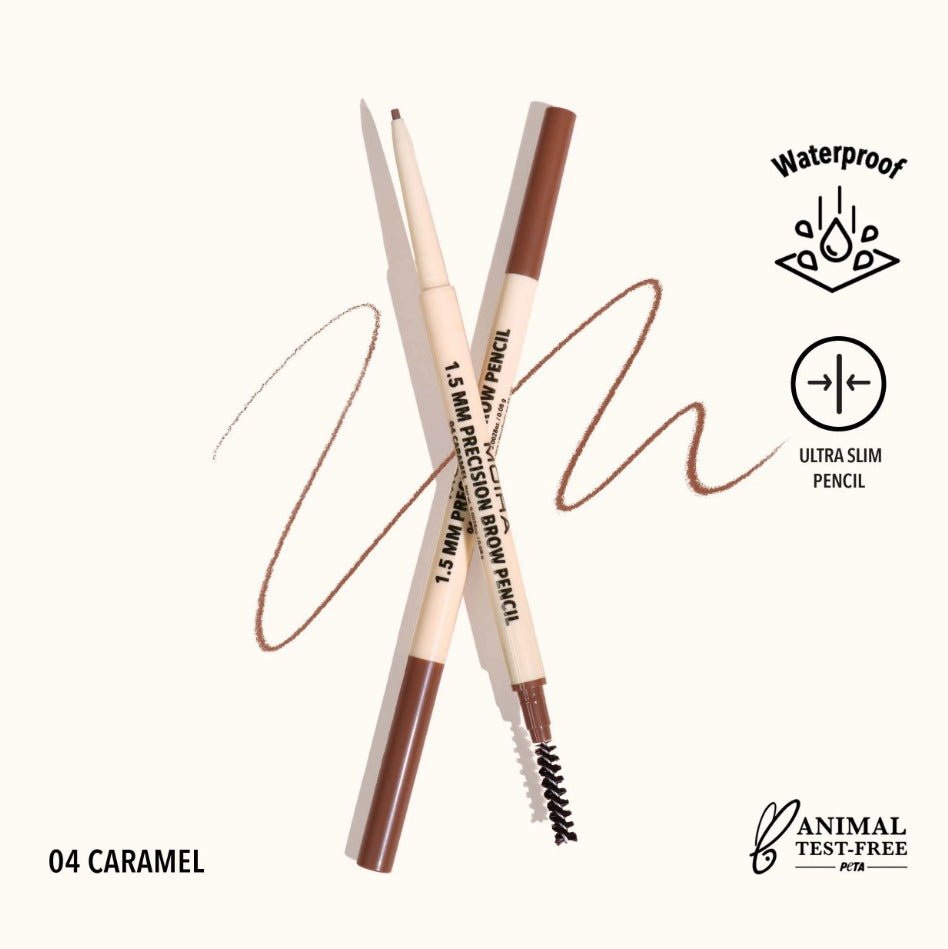 Glamour Us_Moira_Makeup_1.5 MM Precision Eyebrow Pencil_Caramel_PBP004 The best affordable Latina and Mexican makeup, beauty and cosmetics supply store in Chula Vista, San Diego