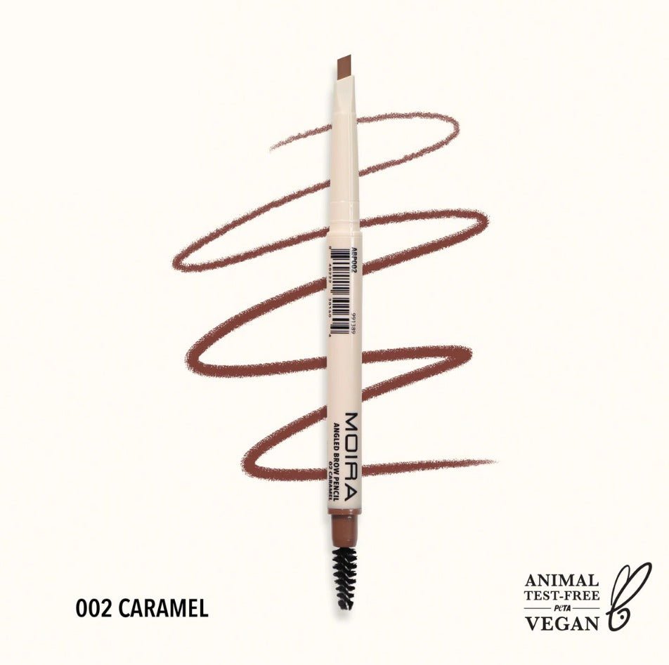 Glamour Us_Moira_Makeup_Angled Eyebrow Pencil_Caramel_ABP002 The best affordable Latina and Mexican makeup, beauty and cosmetics supply store in Chula Vista, San Diego