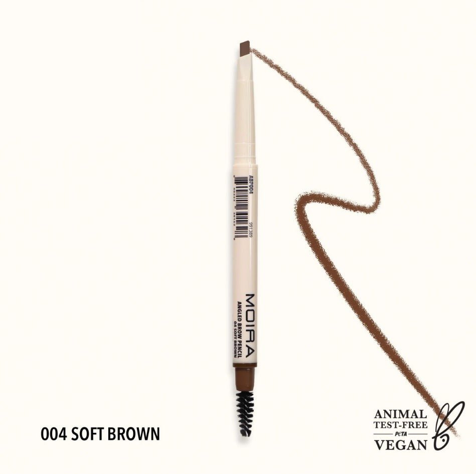 Glamour Us_Moira_Makeup_Angled Eyebrow Pencil_Soft Brown_ABP004 The best affordable Latina and Mexican makeup, beauty and cosmetics supply store in Chula Vista, San Diego
