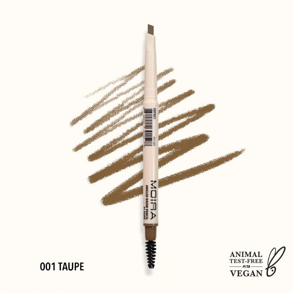 Glamour Us_Moira_Makeup_Angled Eyebrow Pencil_Taupe_ABP001 The best affordable Latina and Mexican makeup, beauty and cosmetics supply store in Chula Vista, San Diego