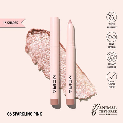 Glamour Us_Moira_Makeup_At Glance Stick Shadow_Sparkling Rose_GSS006