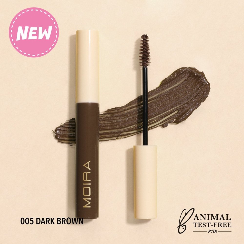 Glamour Us_Moira_Makeup_Eyebrow Defying Mascara_Dark Brown_BMS005 The best affordable Latina and Mexican makeup, beauty and cosmetics supply store in Chula Vista, San Diego