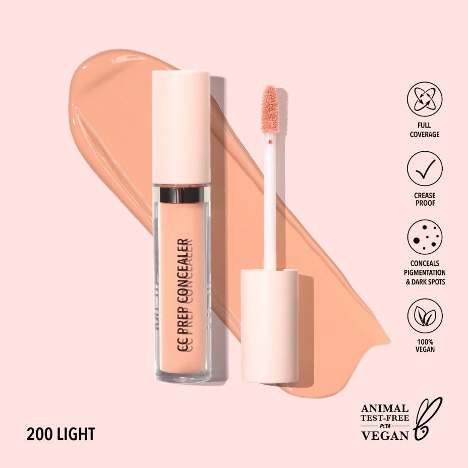 Glamour Us_Moira_Makeup_CC Prep Concealer_Light (Peach)_CPC200 The best affordable Latina and Mexican makeup, beauty and cosmetics supply store in Chula Vista, San Diego