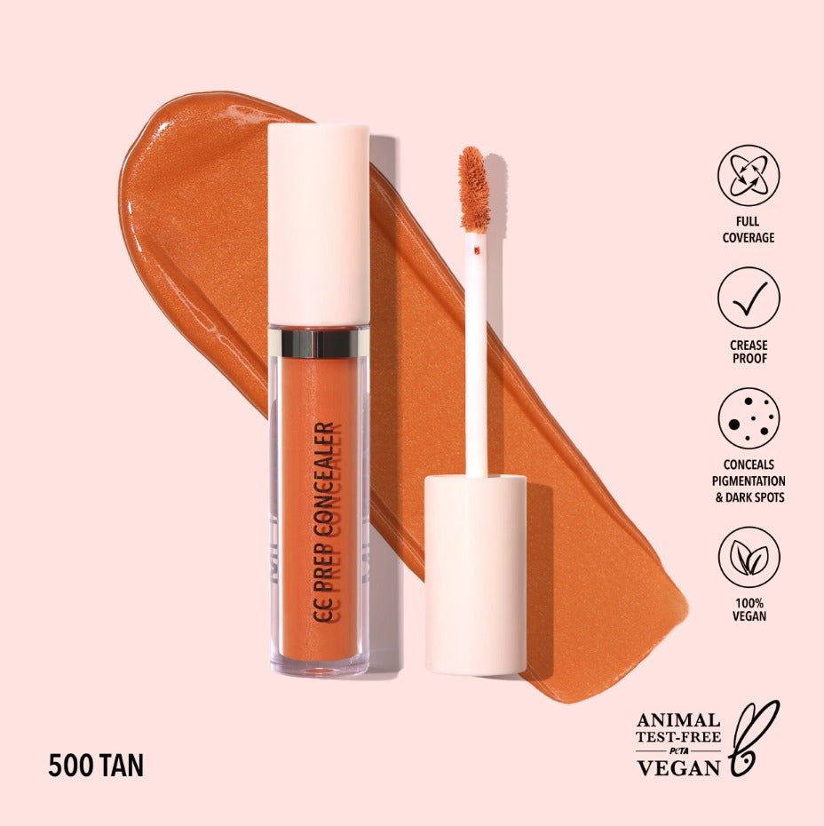Glamour Us_Moira_Makeup_CC Prep Concealer_Medium Tan (Light Orange)_CPC400 The best affordable Latina and Mexican makeup, beauty and cosmetics supply store in Chula Vista, San Diego