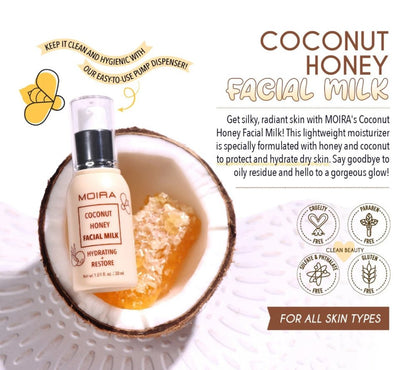 Glamour Us_Moira_Skincare_Coconut Honey Facial Milk__FMK003