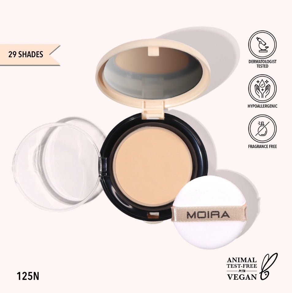 Glamour Us_Moira_Makeup_Complete Wear Powder Foundation_125N_CPF125 The best affordable Latina and Mexican makeup, beauty and cosmetics supply store in Chula Vista, San Diego