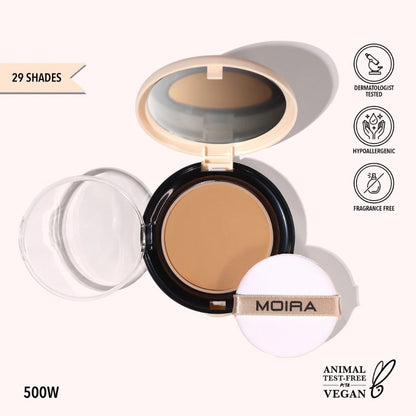 Glamour Us_Moira_Makeup_Complete Wear Powder Foundation_500W_CPF500