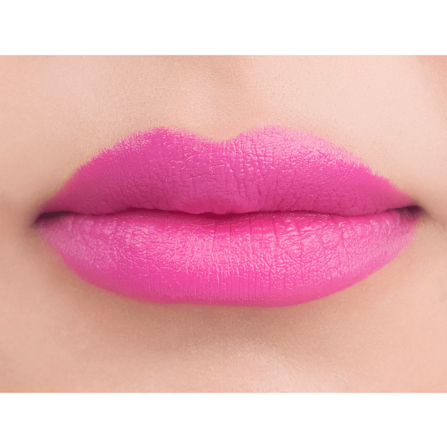 Glamour Us_Moira_Makeup_Defiant Creamy Lipstick_Haute Pink_DCL10