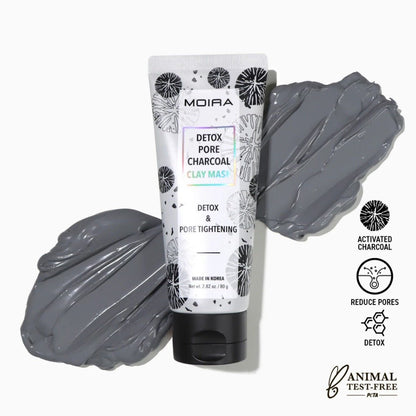Glamour Us_Moira_Skincare_Detox Pore Charcoal Clay Mask__CLM001