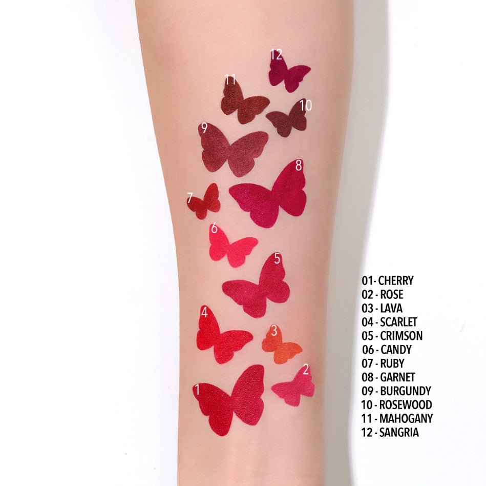 Glamour Us_Moira_Makeup_Flirty Lip Liner Pencil_Cherry_FLL001 The best affordable Latina and Mexican makeup, beauty and cosmetics supply store in Chula Vista, San Diego