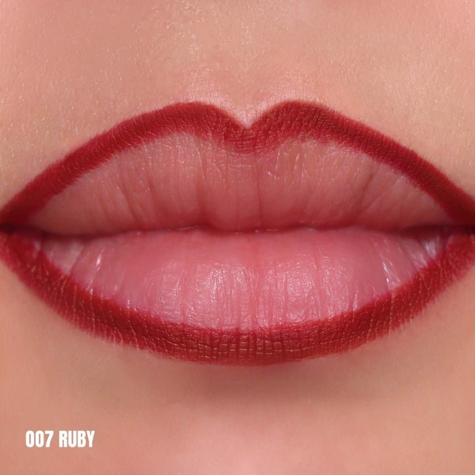 Glamour Us_Moira_Makeup_Flirty Lip Liner Pencil_Ruby_FLL007 The best affordable Latina and Mexican makeup, beauty and cosmetics supply store in Chula Vista, San Diego