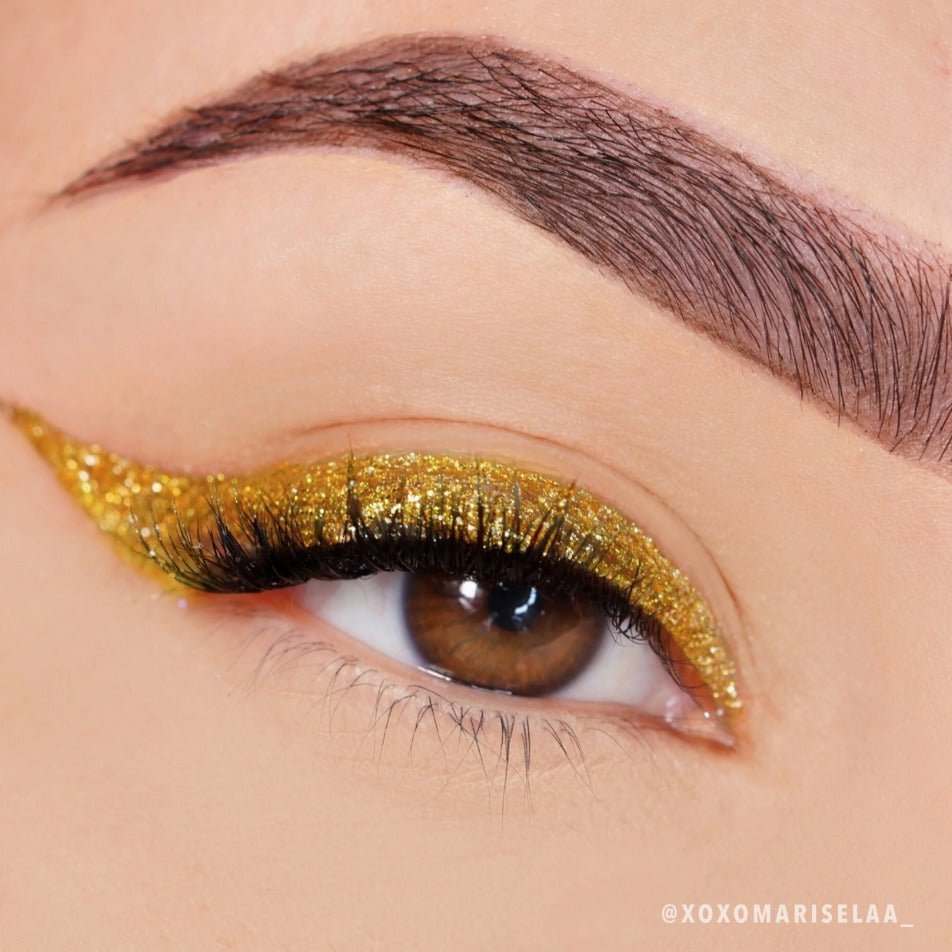 Glamour Us_Moira_Makeup_Glitter Liquid Eyeliner_10 24K - Sale_GGL010 The best affordable Latina and Mexican makeup, beauty and cosmetics supply store in Chula Vista, San Diego