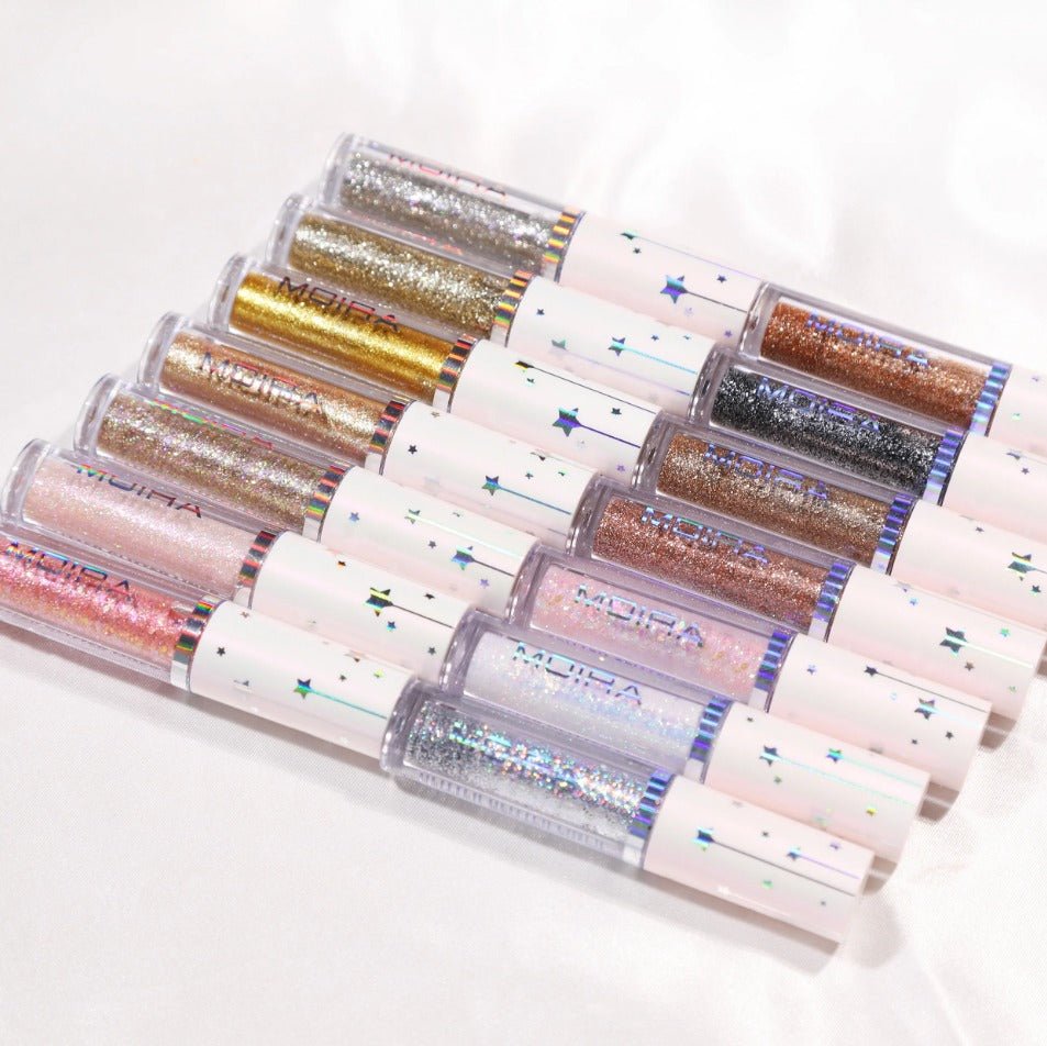 Glamour Us_Moira_Makeup_Glitter Liquid Eyeliner_Sugar Bomb_GGL001 The best affordable Latina and Mexican makeup, beauty and cosmetics supply store in Chula Vista, San Diego
