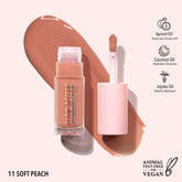 Glamour Us_Moira_Makeup_Glow Getter Hydrating Lip Oil_Soft Peach_GLO011