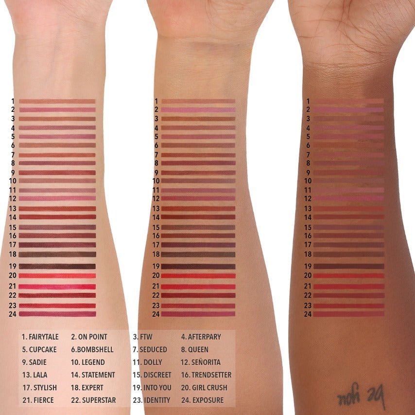 Glamour Us_Moira_Makeup_Lip Appeal Waterproof Lip Liner Pencil_Fairytale_LAWL001 The best affordable Latina and Mexican makeup, beauty and cosmetics supply store in Chula Vista, San Diego