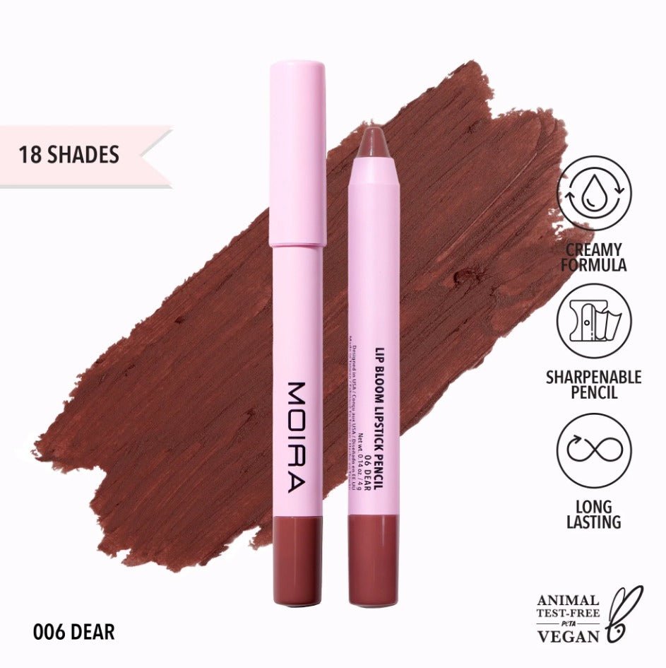 Glamour Us_Moira_Makeup_Lip Bloom Lip Liner Pencil_Dear_LBM006 The best affordable Latina and Mexican makeup, beauty and cosmetics supply store in Chula Vista, San Diego