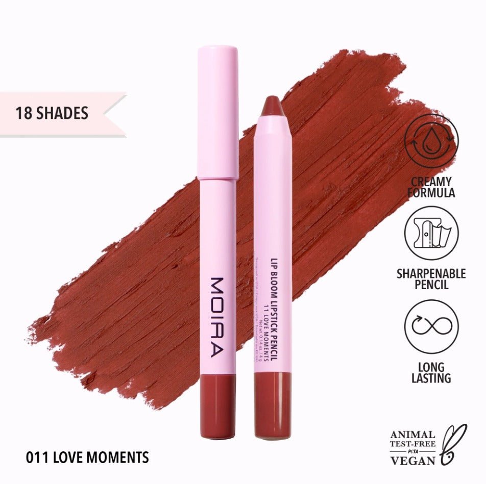 Glamour Us_Moira_Makeup_Lip Bloom Lip Liner Pencil_Love Moments_LBM011 The best affordable Latina and Mexican makeup, beauty and cosmetics supply store in Chula Vista, San Diego