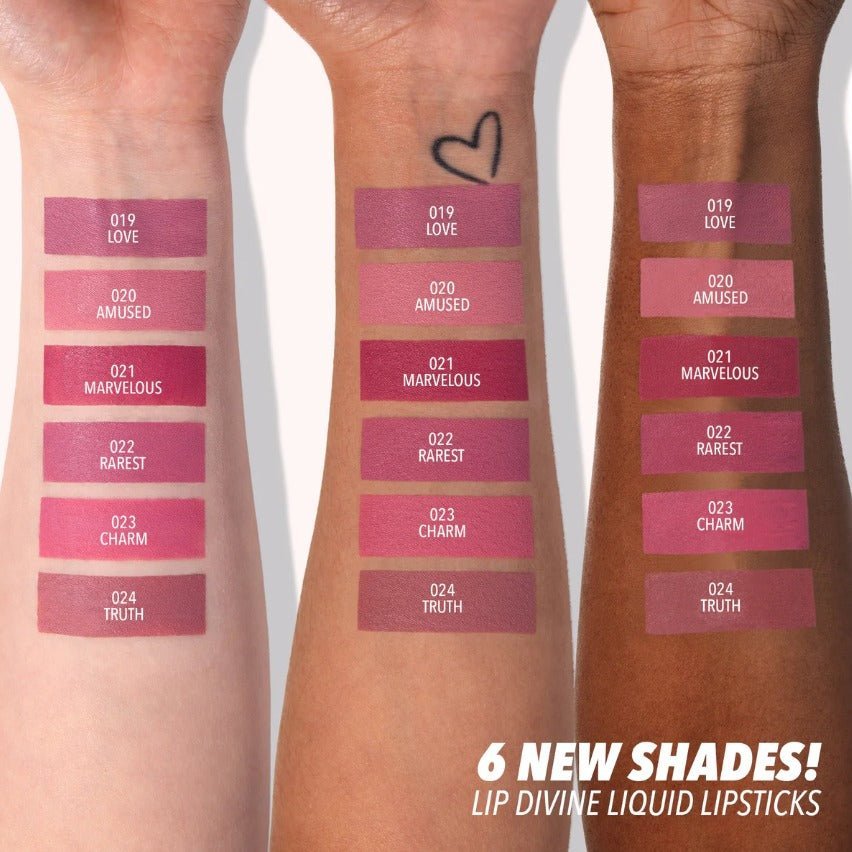 Glamour Us_Moira_Makeup_Lip Divine Waterproof Liquid Lipstick_Nude_LDV001 The best affordable Latina and Mexican makeup, beauty and cosmetics supply store in Chula Vista, San Diego