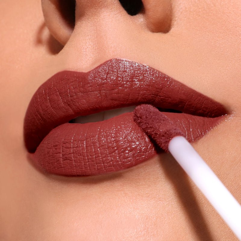 Glamour Us_Moira_Makeup_Lip Divine Waterproof Liquid Lipstick_Nude_LDV001 Latina makeup, beauty and skincare supply store Mexican makeup products