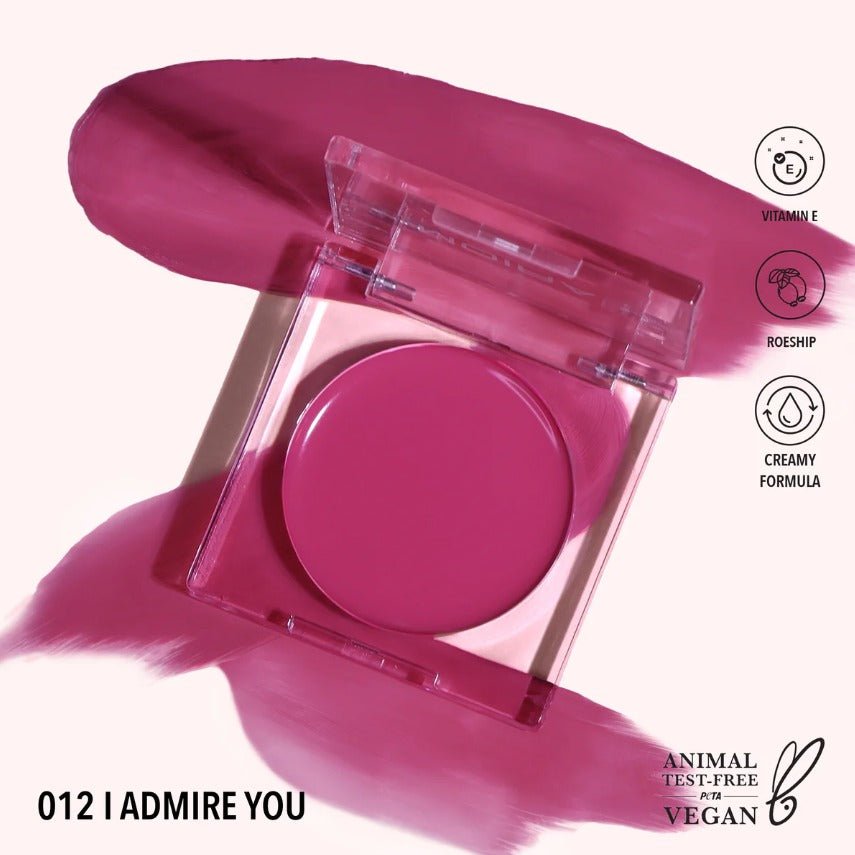 Glamour Us_Moira_Makeup_Loveheat Cream Blush_I Admire You_CRB012 The best affordable Latina and Mexican makeup, beauty and cosmetics supply store in Chula Vista, San Diego