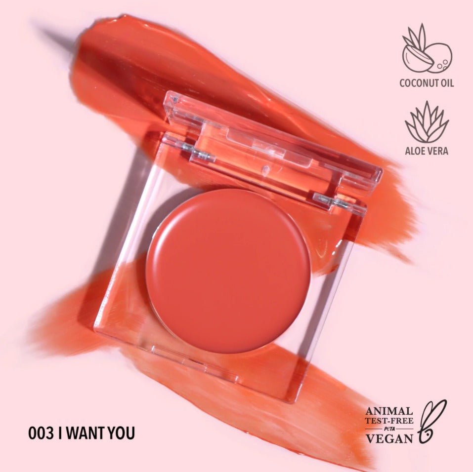 Glamour Us_Moira_Makeup_Loveheat Cream Blush_I Want You_CRB003 The best affordable Latina and Mexican makeup, beauty and cosmetics supply store in Chula Vista, San Diego