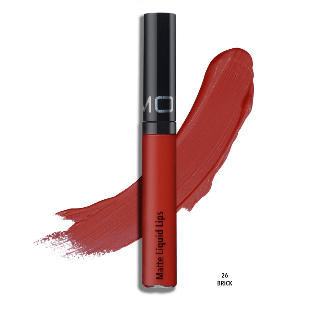 Glamour Us_Moira_Makeup_Matte Liquid Lipstick_Brick_MLL026