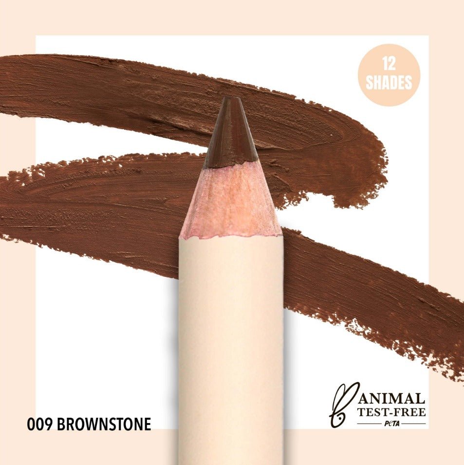 Glamour Us_Moira_Makeup_Must - Have Lip Liner Pencil_Brownstone_MHL009 The best affordable Latina and Mexican makeup, beauty and cosmetics supply store in Chula Vista, San Diego