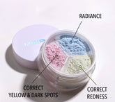 Glamour Us_Moira_Makeup_Set & Correct Loose Setting Powder_Color Neutralizer_SCP001