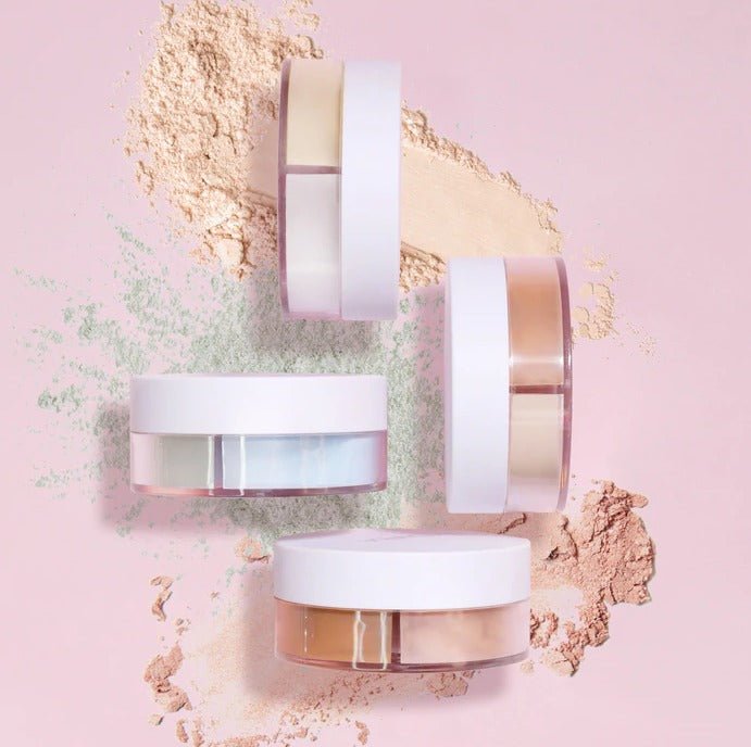 Glamour Us_Moira_Makeup_Set &amp; Correct Loose Setting Powder_Color Neutralizer_SCP001 The best affordable Latina and Mexican makeup, beauty and cosmetics supply store in Chula Vista, San Diego